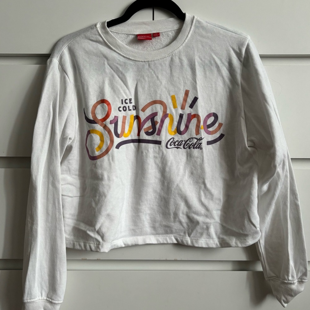 Coca-Cola White Long Sleeve Shirt